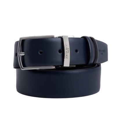 Pierre Cardin Siyah-Lacivert Çift Yönlü Deri Kemer PC-CİFT01L0K - 4