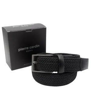 Pierre Cardin Siyah Örgü Erkek Kemer PC-ÖRGÜSD1 
