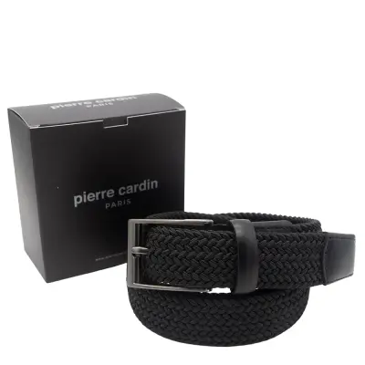 Pierre Cardin Siyah Örgü Erkek Kemer PC-ÖRGÜSD1 - 1