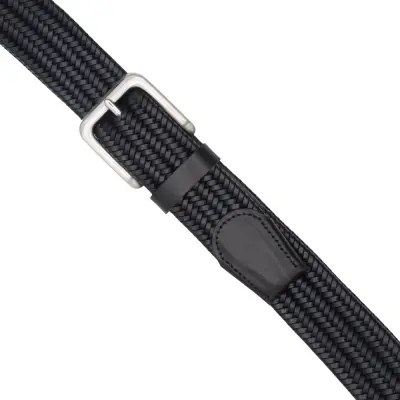 Pierre Cardin Siyah Premium Örgü Deri Kemer PC-1712S6G - 4