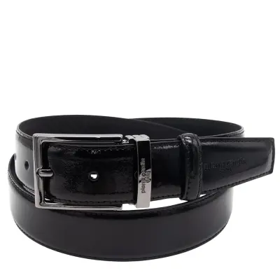 Pierre Cardin Siyah Rugan Deri Erkek Kemer PC-2209RR4S - 2
