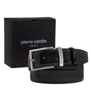 Pierre Cardin Siyah Rugan Deri Erkek Kemer PC-2209RR4S - Pierre Cardin