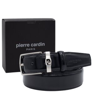 Pierre Cardin Siyah Rugan Deri Erkek Kemer PC-RUGAN-SZR4S - Pierre Cardin