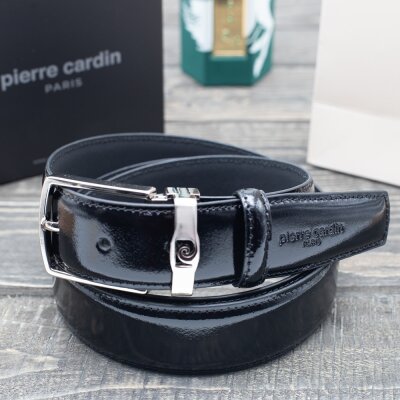 Pierre Cardin Siyah Rugan Deri Erkek Kemer PC-RUGAN-SZR4S - 6