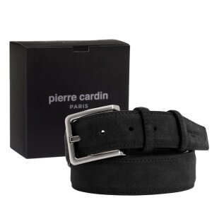 Pierre Cardin Siyah Suet Deri Erkek Kemer PC-1009SS0 