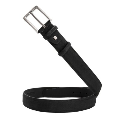 Pierre Cardin Siyah Suet Deri Erkek Kemer PC-1009SS0 - 2