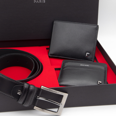Pierre Cardin Siyah Üçlü Hediyelik Set PC-1004S3P - 5