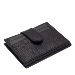 Pierre Cardin Siyah Unisex Deri Kartlık 0107S3L 