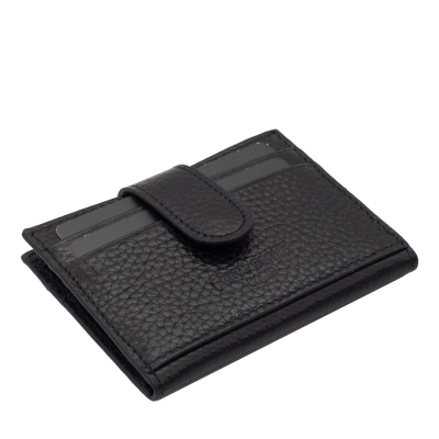Pierre Cardin Siyah Unisex Deri Kartlık 0107S3L - 1