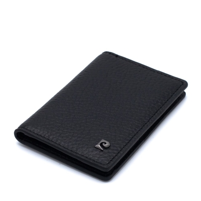 Pierre Cardin Siyah Unisex Deri Kartlık 0123S3L - 1