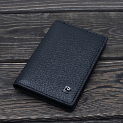 Pierre Cardin Siyah Unisex Deri Kartlık 0123S3L - 4