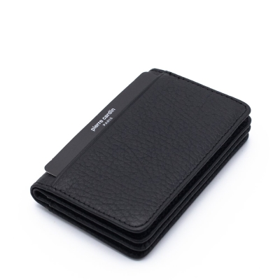 Pierre Cardin Siyah Unisex Deri Kartlık 0188S3L - 3