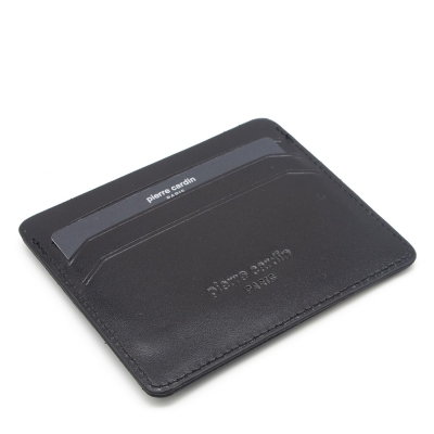 Pierre Cardin Siyah Unisex Deri Kartlık 046A55 - 3