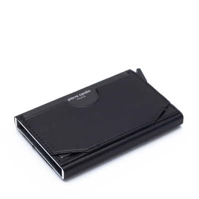 Pierre Cardin Siyah Unisex Otomatik Deri Kartlık 0273F2I - 2