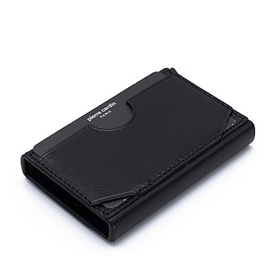 Pierre Cardin Siyah Unisex Otomatik Deri Kartlık 0274A2C - 2