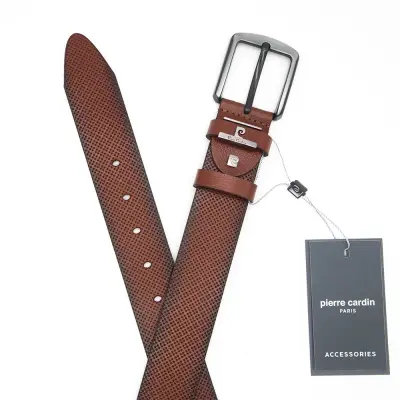 Pierre Cardin Taba Deri Erkek Kemer PC-2099T1K - 5