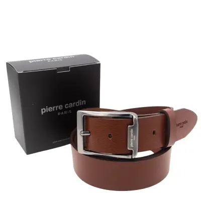 Pierre Cardin Taba Deri Erkek Kemer PC-3100T1K - 1
