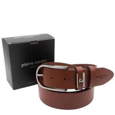 Pierre Cardin Taba Deri Erkek Kemer PC-MDLT1K - 1
