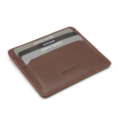 Pierre Cardin Taba Unisex Deri Kartlık 0046T09 - 2