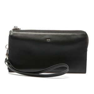 Tergan Siyah Deri Erkek Portföy Çanta 21287C59 - Tergan