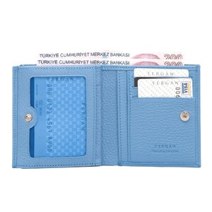 Tergan A.Mavi Deri Kadın Cüzdan 5627I6T - Tergan (1)