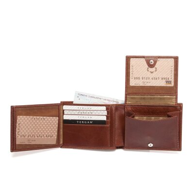Tergan A.Taba Deri Erkek Cüzdanı 1373B01 - 3
