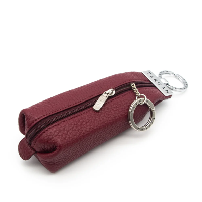 Tergan Bordo Deri Anahtarlık - 0193M71 - 2