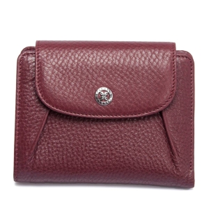 Tergan Bordo Deri Kadın Cüzdan 5714K16 