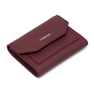 Tergan Bordo Deri Kadın Cüzdan 5809P4Z - Tergan