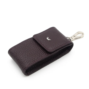 Tergan Bordo Deri Unisex Anahtarlık 0095M71 