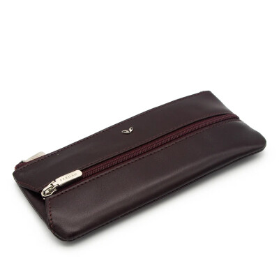 Tergan Bordo Deri Unisex Anahtarlık 0157T37 - Tergan