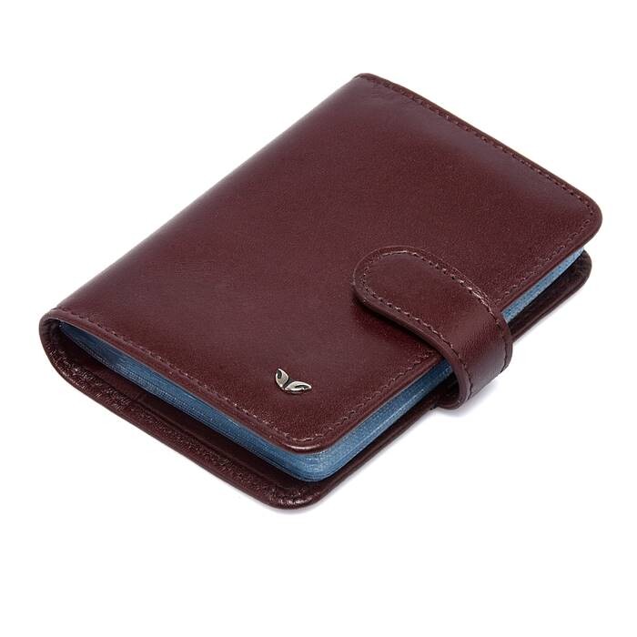 Tergan Bordo Deri Unisex Kredi Kartlık 1210t37