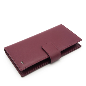 Tergan Bordo Unisex Deri Cüzdan 1622K16 