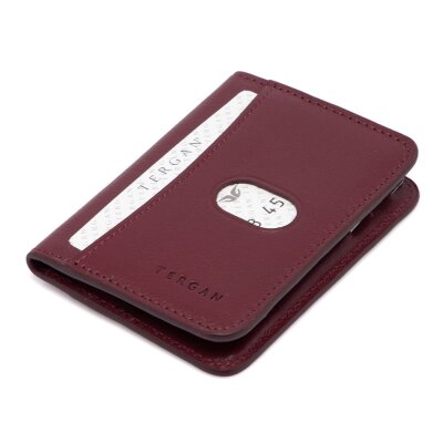 Tergan Bordo Unisex Kredi Kartlık 1640K16 - 1