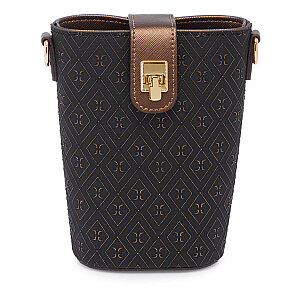 Tergan Bronz Print Kadın Çapraz Askılı Çanta - S26Y1PR09173-R7P 