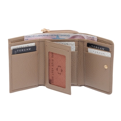 Tergan Etop Deri Kadın Cüzdanı 5798S95 - 3