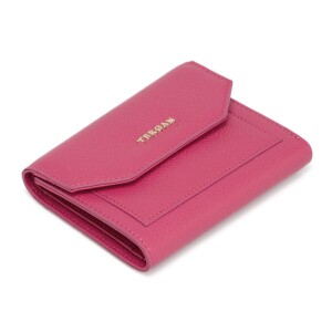 Tergan Fuşya Deri Kadın Cüzdan 5809S1F - Tergan