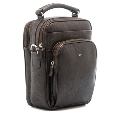 Tergan Kahve Deri Erkek Askılı Çanta 21200A7P - 2