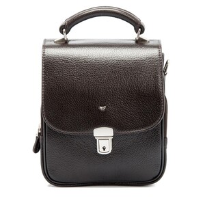 Tergan Kahve Deri Erkek Askılı Çanta 2928A7P - Tergan