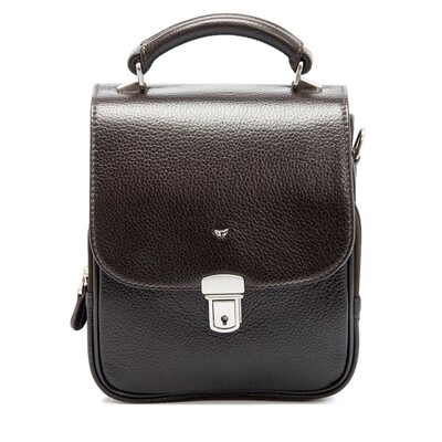 Tergan Kahve Deri Erkek Askılı Çanta 2928A7P - 1