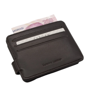 Tergan Kahve Deri Erkek Cüzdan 1658B07 - Tergan (1)