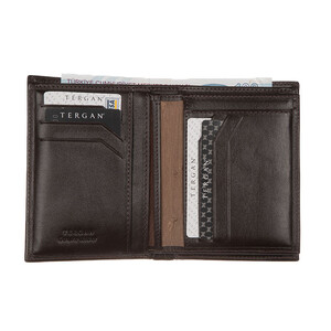 Tergan Kahve Deri Erkek Cüzdanı 1108B07 - Tergan (1)