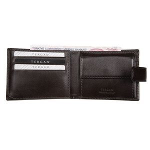 Tergan Kahve Deri Erkek Cüzdanı 1109B07 - Tergan (1)