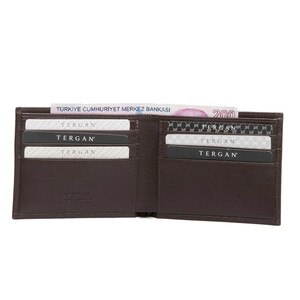 Tergan Kahve Deri Erkek Cüzdanı 1211B07 - Tergan (1)