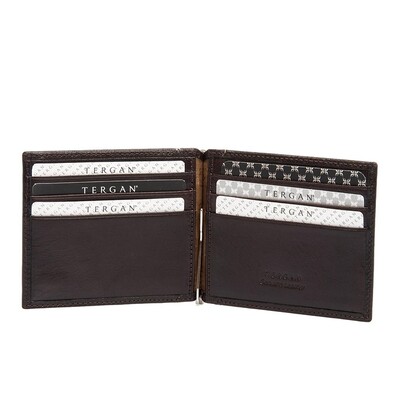 Tergan Kahve Deri Erkek Cüzdanı 1399A98 - 2