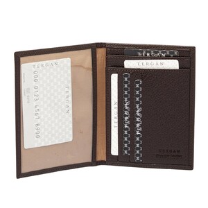 Tergan Kahve Deri Erkek Kimlik Kabı 1582A7P - Tergan (1)