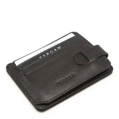 Tergan Kahve Deri Unisex Kredi Kartlık 01533B07 - 1