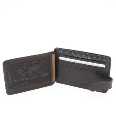 Tergan Kahve Deri Unisex Kredi Kartlık 01533B07 - 4