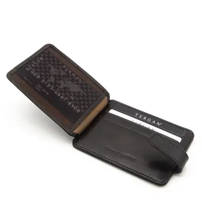 Tergan Kahve Deri Unisex Kredi Kartlık 01533B07 - 5