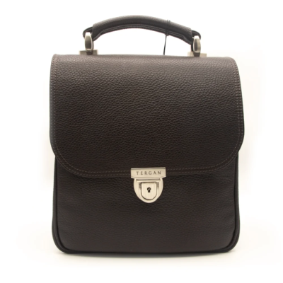 Tergan Kahve Deri Erkek Portföy Çanta 22880A42 - 1